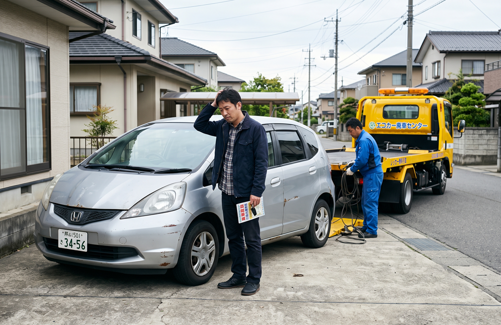 車買い替えで廃車