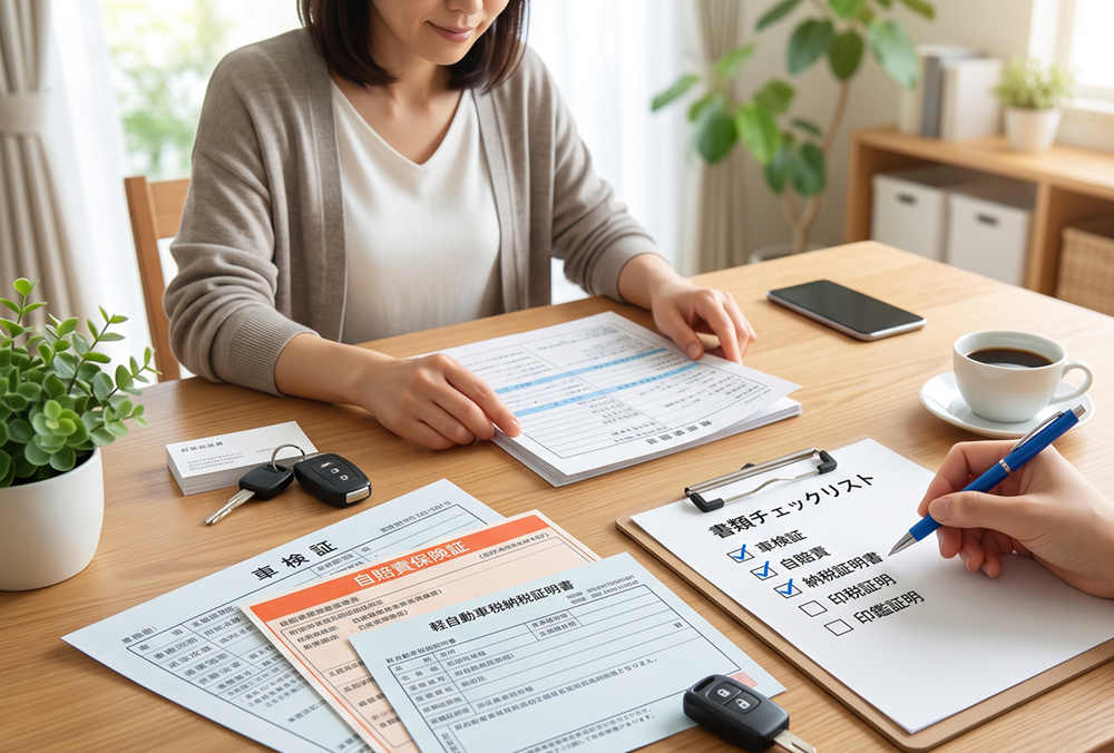 車売却に必要な書類一覽