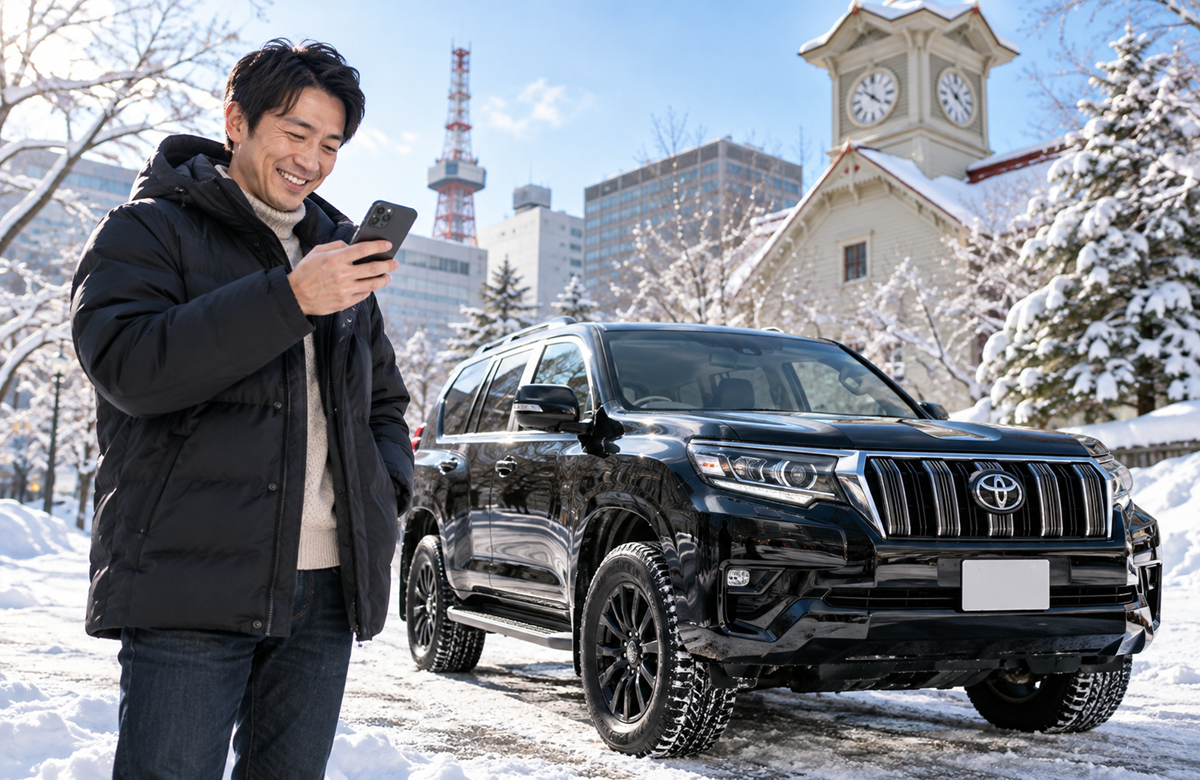 【札幌市】ランドクルーザーの買取相場は？